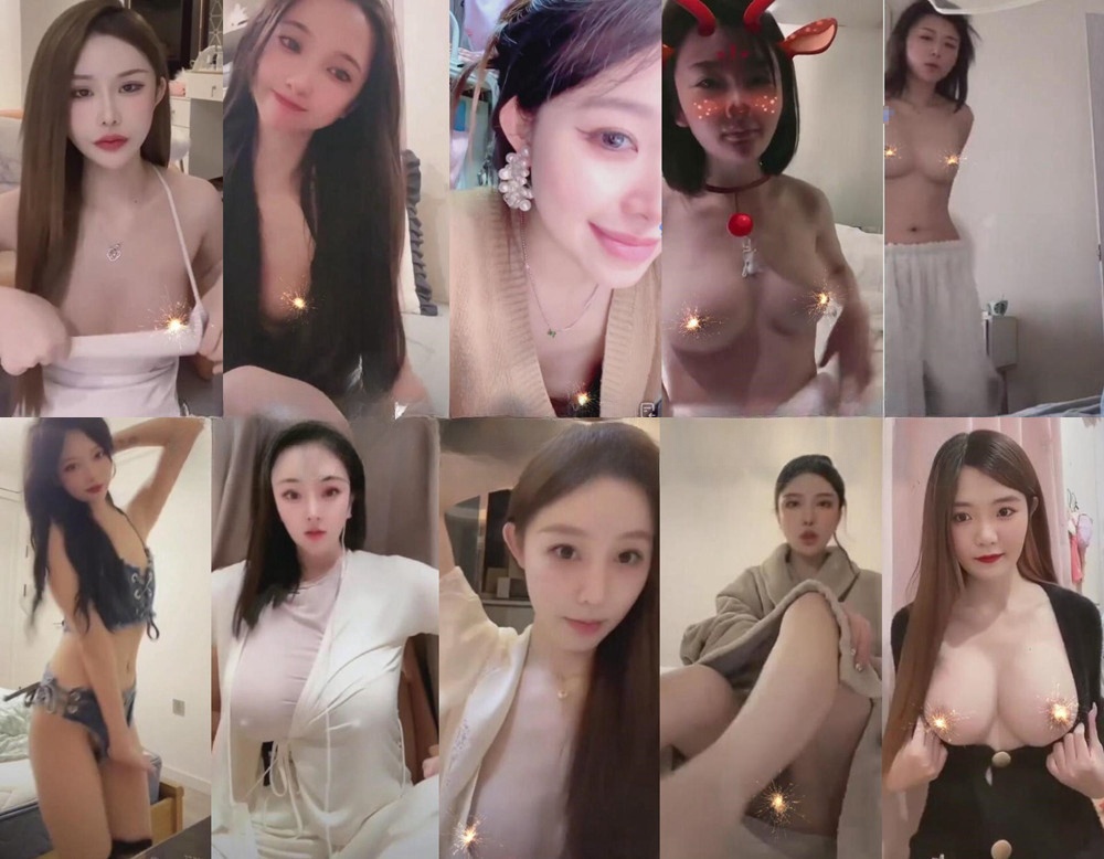 快手抖音  💖多位网红美女主播 闪现露点走光合集 129V 1h36m